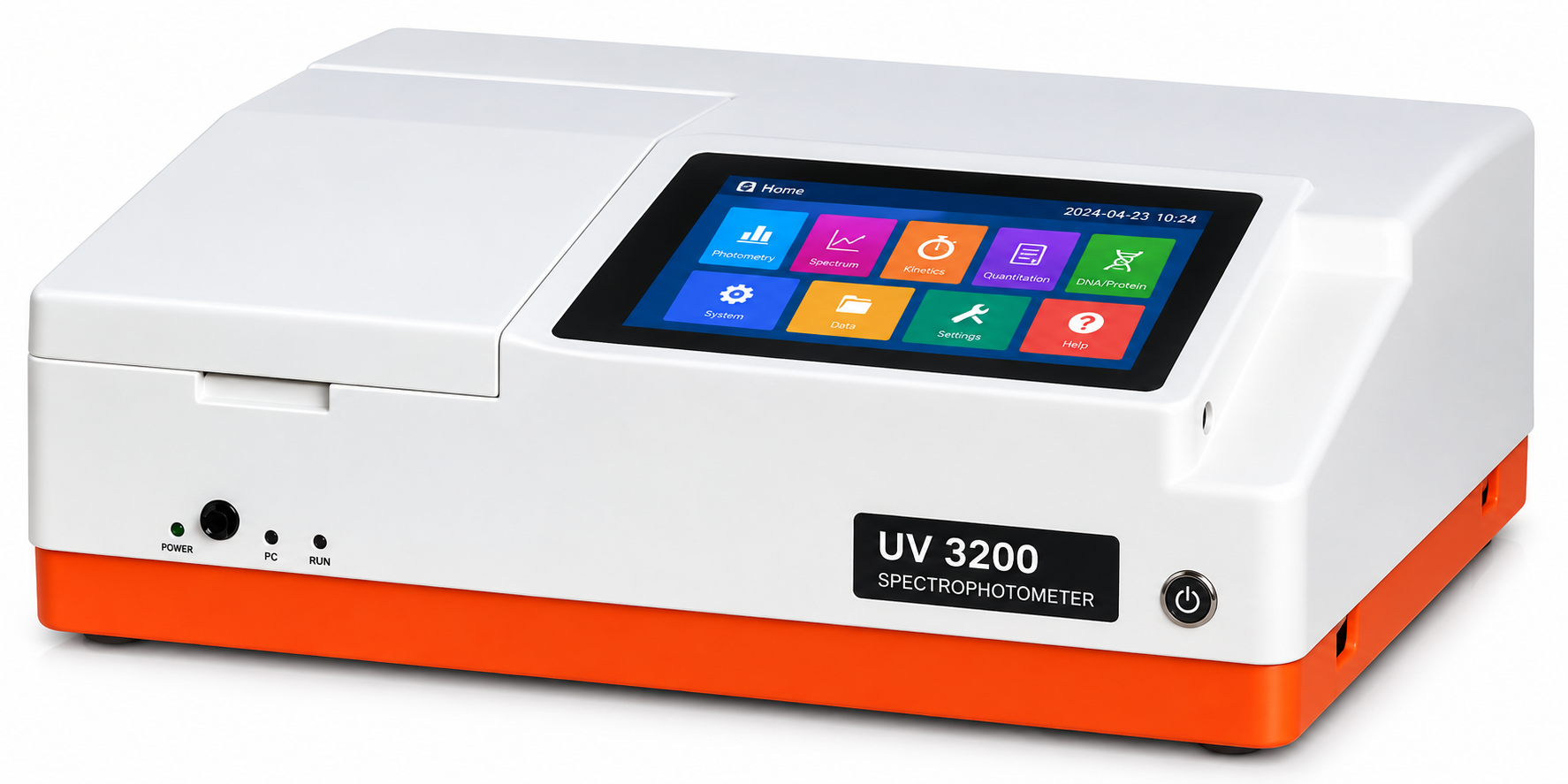 UV VIS Spectrophotometer with Touch Screen - UV 3200 TS