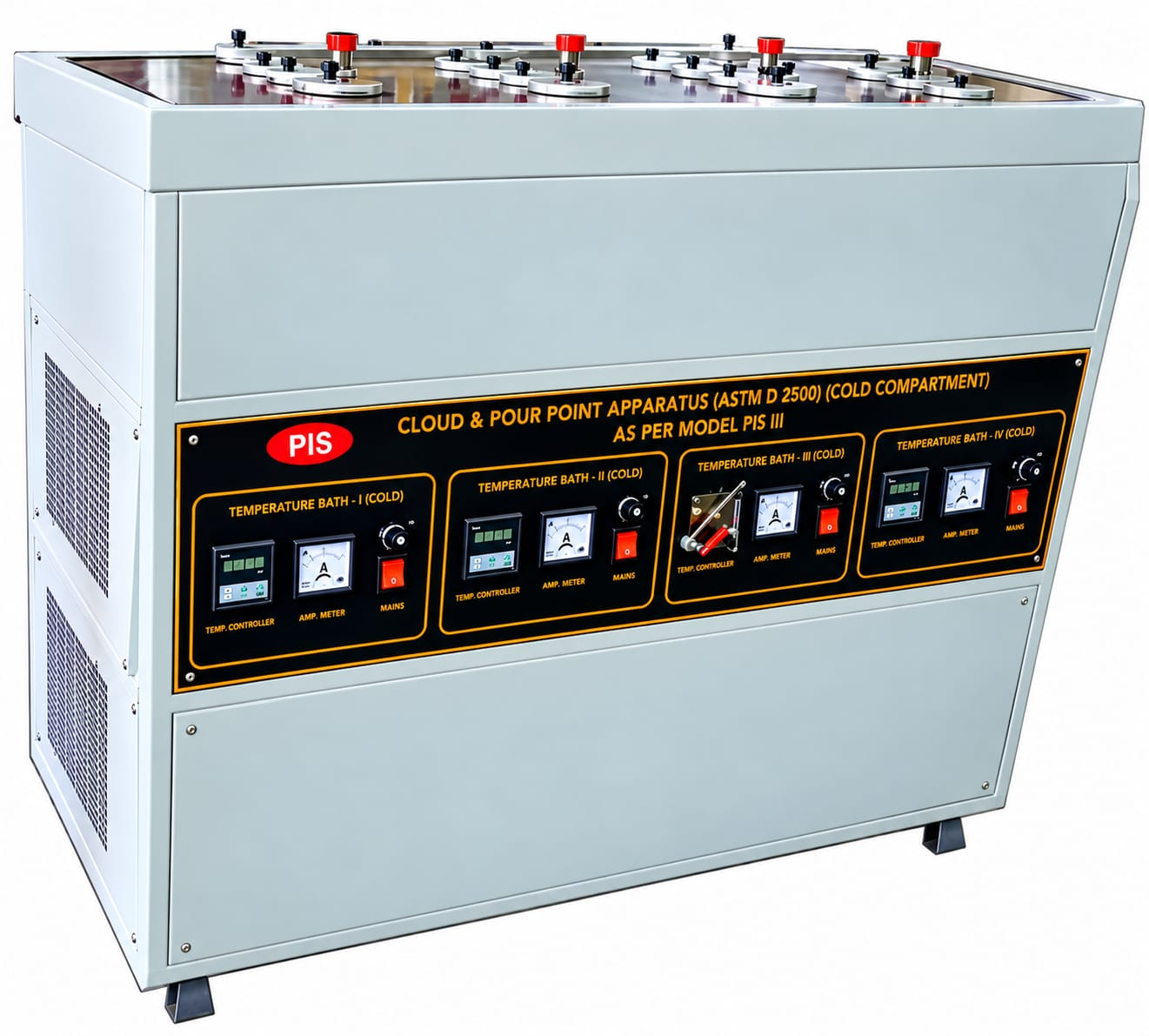 Cloud and pour point tester for petroleum and lubricating oil testing – Phoenix India Solutions PIS