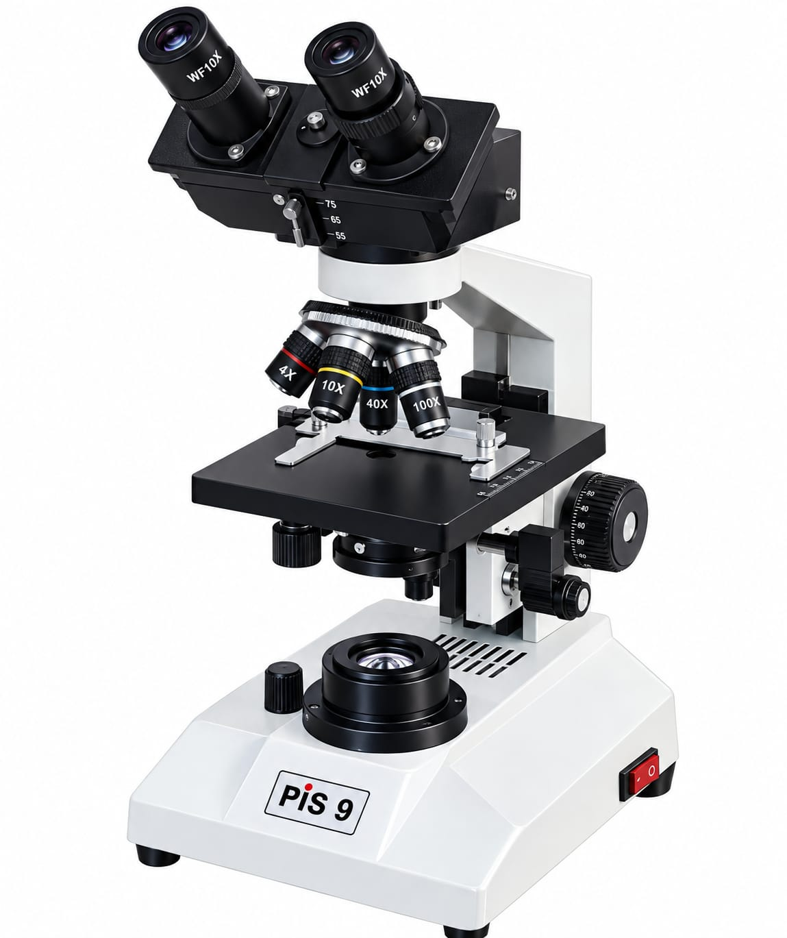 Laboratory microscope with digital display for microbiology sample analysis – Phoenix India Solutions PIS